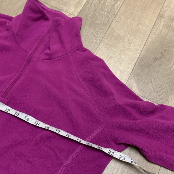 Womens Columbia Quarter Zip Cowl Neck Fleece Shirt Jacket Pullover - Picture 4 of 8